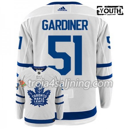Toronto Maple Leafs tröja JAKE GARDINER 51 Adidas Vit Authentic - NHL Tröjor Barn